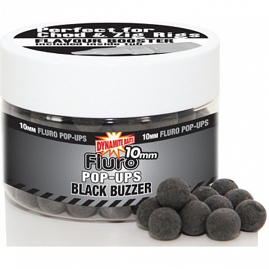 ����� ��������� Dynamite Baits 20 ��. Black Buzzer Fluro + Liquid Booster