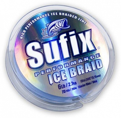 ����� Sufix Ice Braid Steel Gray 50� 0.08�� 8lb